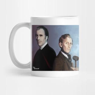 Dracula and Van Helsing Mug